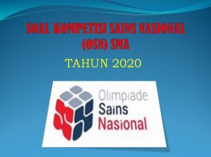 Download Latihan Soal OSN KSN Kebumian SMA Tahun 2020