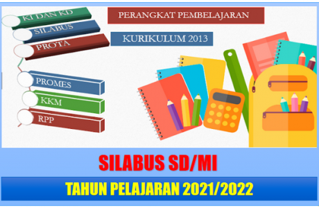 Silabus Kelas 1 2 3 4 5 6 SD MI Kurikulum 2013 Tahun Pelajaran 2021/2022